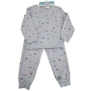 4T New Graco Vehicles Sweat Set